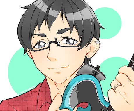 商用利用可★ポップな目を惹くイラストを作成します ハッキリした線と明るい色合いの目を惹くイラストを作成致します イメージ1