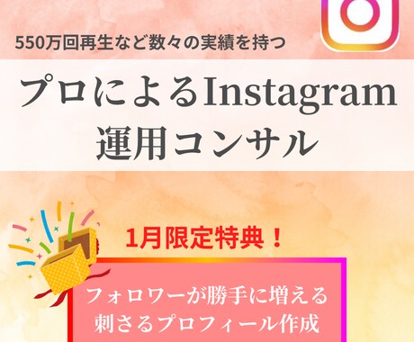 運用・集客★Instagramのお悩み解決します Instagramのプロがすべてのノウハウを伝授！ イメージ1