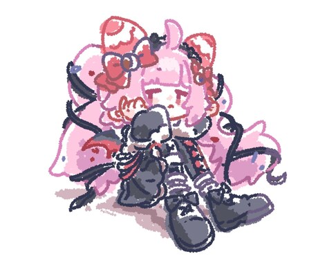 ゆるふわのイラスト描きます ゆるふわならお任せを！いろんなキャラクターをデフォルメに！ イメージ2