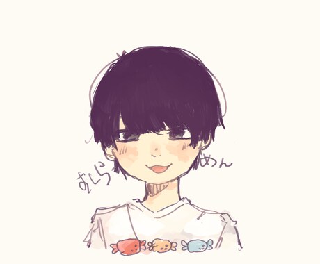 アイコン描きます。夢絵も可！ます アイコン描きます。SNSなどのアイコンはいかがですか？ イメージ2