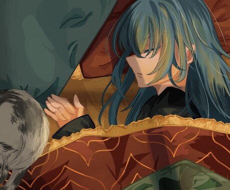 一枚絵を中心に描きます 顔がよく写るイラストが得意です イメージ2