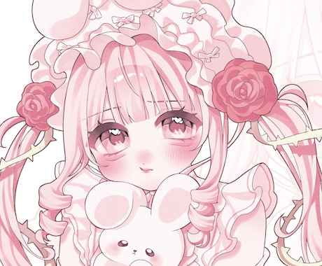 きゅるきゅるかわいいイラストを描きます イメージ1
