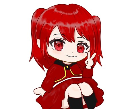 ゆるくて可愛い女の子SNSアイコン描きます シンプルで印象に残るアイコン制作します◎ イメージ2