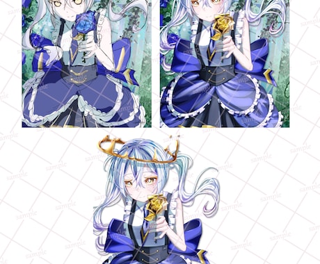 色鮮やかで魅力的な一枚絵をお描きします 商用利用可、複雑な装飾も追加料金なしです! イメージ2