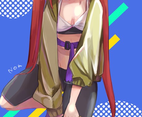 特別価格中/アイコン、ヘッダーイラストお描きします かわいい女の子や色っぽいお姉さんが得意です！ イメージ2