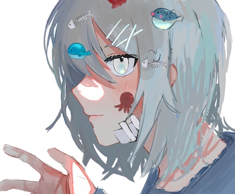 アイコンイラスト制作します 厚塗り線画デフォルメ動物夢絵なんでも イメージ2