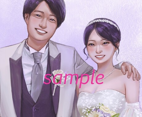 リアルだけどリアルすぎない！美麗な似顔絵を描きます 写真・AI加工では実現できない繊細なご要望にお応えします♪ イメージ1