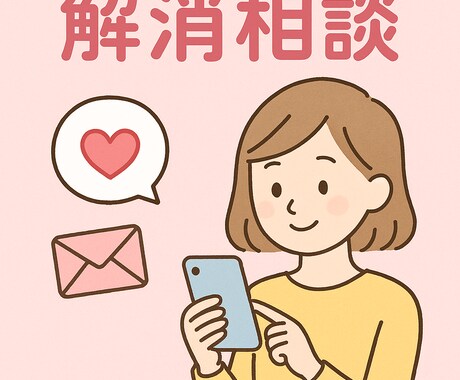 恋のモヤモヤ解消!相談にのります 気になる人とのLINEも、初デートの悩みも、気軽にスッキリ！ イメージ1