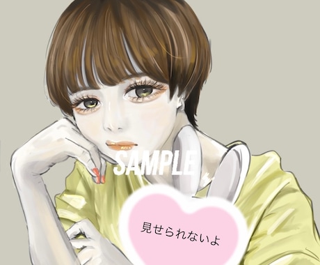プレゼントや自分用に♡似顔絵を描きます 自分用や、大切な方へのプレゼント、SNSのアイコンなどに♡ イメージ2