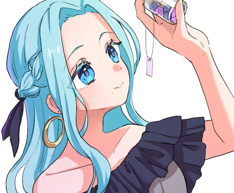 可愛い女の子イラスト描きます アイコン、小説などのキャラクターデザイン、歌ってみた、など イメージ2
