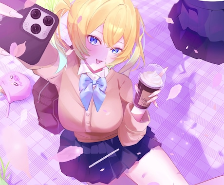 立ち絵、1枚絵描きます イメージ1