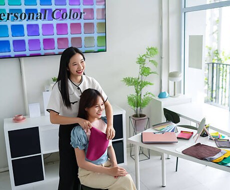 パーソナルカラー診断＋垢抜け色&コスメを提案します 色迷子から卒業！元ミスコンがあなただけの魅力を発掘 イメージ2