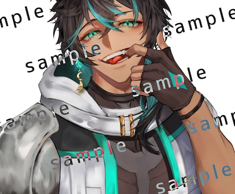 男の子を描くのが得意になります かっこいい男の子を描かせていただけませんか イメージ1