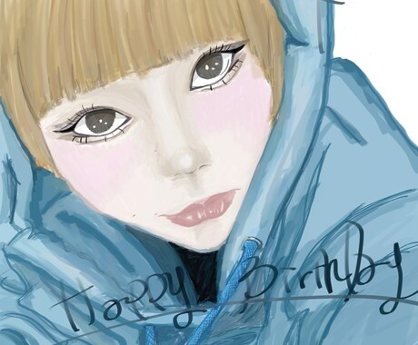 厚塗り似顔絵イラスト制作します 厚塗り似顔絵イラスト制作します! イメージ1