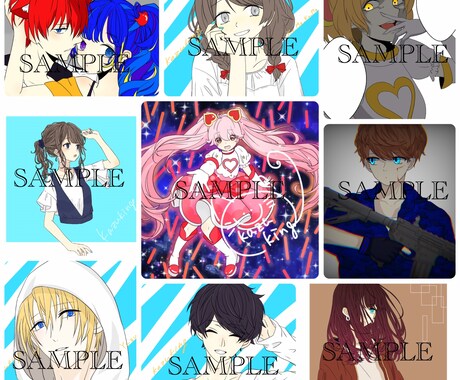 私の絵柄でご要望のイラスト描きます お客様の理想をどこまでも追求致します！ イメージ2