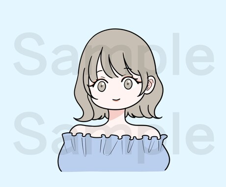 商用OK！SNSや名刺にピッタリなイラスト描きます 完全手描き！流用OK！SNS｜名刺｜挿絵｜アイコン イメージ2
