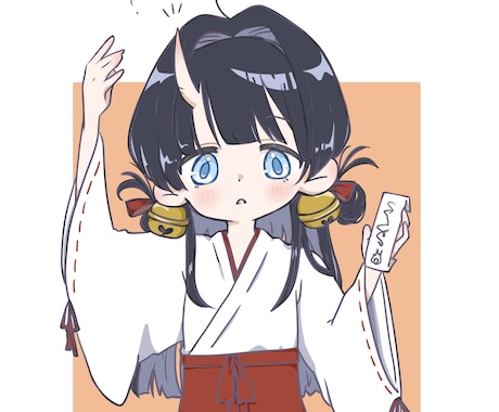 シンプルでかわいいイラストお描きします サムネイル起用経験あり！表情豊かで映える可愛く仕上げます！ イメージ1