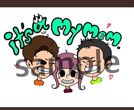 アイコンや似顔絵の依頼を受けてます 協力でいいデザインにしましょう！ イメージ2