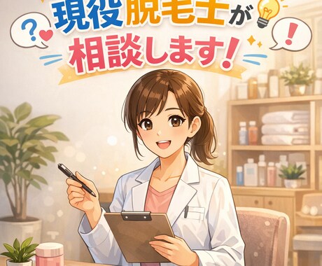 初心者〜経験者まで脱毛の全てを分かりやすく教えます 現役脱毛士です！男性も女性も！！医療・美容・サロン徹底解説 イメージ1