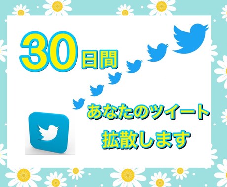 毎日のTwitterのツイートを30日間拡散します SNSマーケティング会社の拡散サービスでよりアクティブに♡ イメージ2