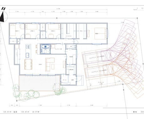 ご要望の間取りプラン「３パターン」ご提案します 現役建築士が動線にこだわり無駄のない理想のプランを作成します イメージ2