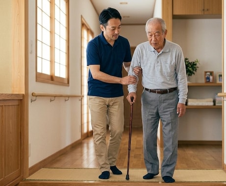 デイサービスや介護ブログの画像素材に使えるます シニア向け施設にぴったりな温かみのAI作成画像 イメージ1