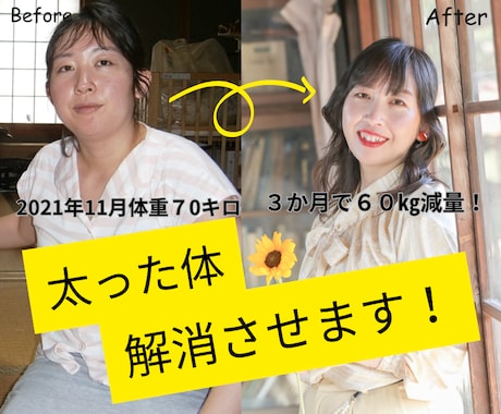 １カ月で痩せたいママさんをサポートします １０kg痩せたママ栄養指導者による食べ痩せダイエット イメージ1