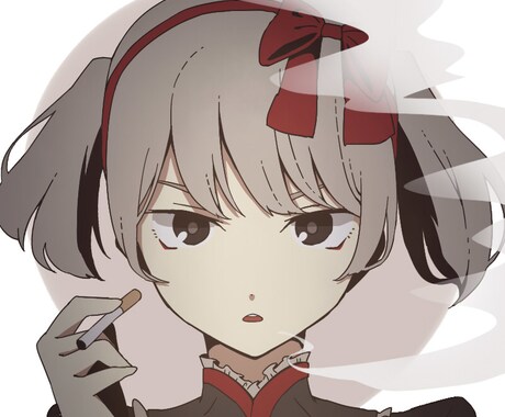 カワイイ女の子のSNS用アイコンお描きします あなただけのオリジナルアイコン作成いたします！ イメージ2