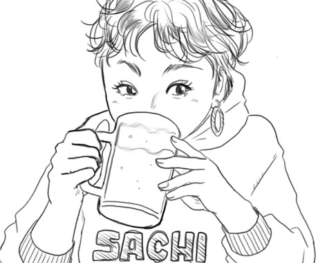 ちょっぴり人物寄せのアイコン描きます あれ、いい感じに似てる、そんなアイコン イメージ2