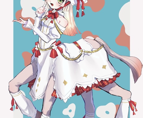 綺麗かわいい一枚絵を制作いたします 表紙イラスト、SNS用、グッズ、サムネイルにもおすすめです! イメージ2