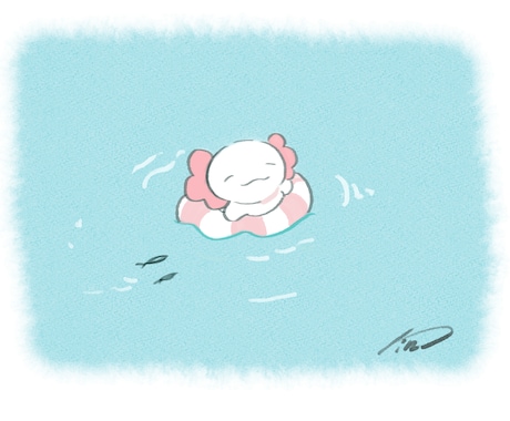 ゆるくてかわいい生き物のイラストを描きます 挿し絵やアイコン、グッズ等にいかがでしょうか イメージ1