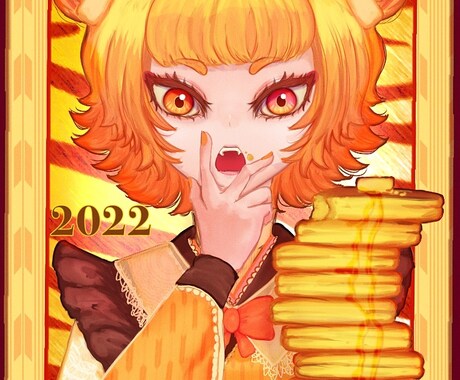 少女の耽美なイラストを描かせていただきます オリジナルのイラストが欲しい方に イメージ2