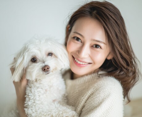 ペット系向けの広告映えするAI画像生成します 【3枚セット】リアル感のあるゆるふわAIモデル画像の生成 イメージ1