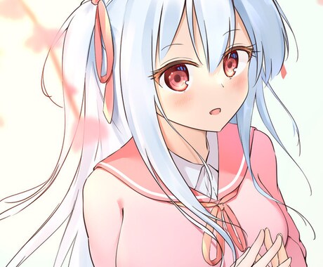かわいい女の子のイラストを描きます 指定･おまかせ･相談しながらでも可！お気軽にご依頼下さい✨️ イメージ1