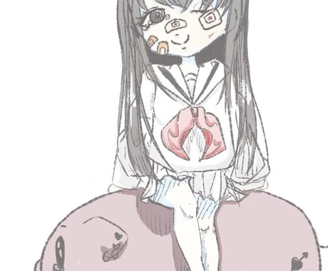 ミニキャラ描きます オリキャラでグッズやアイコンに。 イメージ1