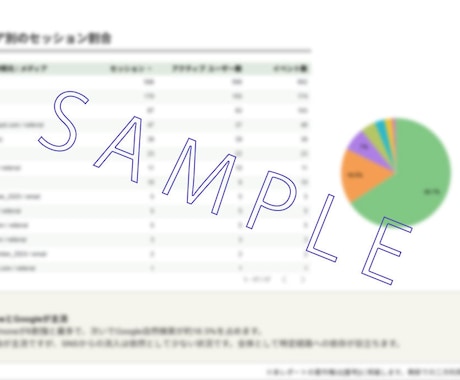 プロが徹底分析！売上UPのための診断書を作成します 複雑な数字を「見える化」！ECのプロが改善点まで丁寧に解説。 イメージ2