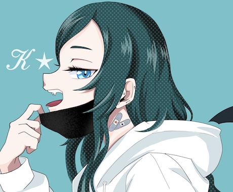 ヴァンパイア動画のイラストのお手伝いします あなたのキャラクターでイラスト描きます イメージ2