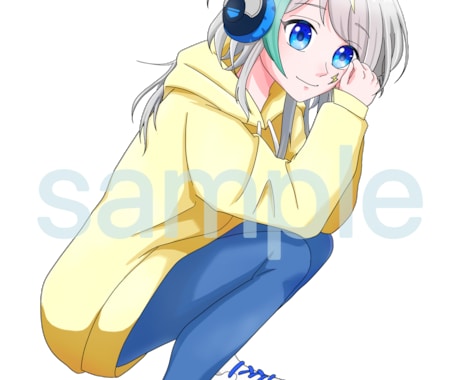 商用利用可!背景透過アイコン描きます キャラデザ無料でできるお得さ! イメージ1