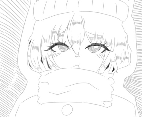 SNS等で使用できるシンプルなアイコンを描きます シンプルだけど可愛いアイコンを作成させて頂きたいです! イメージ1