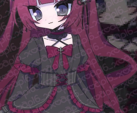 ふわふわかわいい等身イラストお描きします 動画やサムネイルなどにピッタリ イメージ2