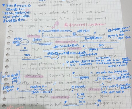 誰よりも手の込んだ英文添削を提供します 一人一人の個性に合わせた、コツやヒントを盛り込んだ英文添削！ イメージ1