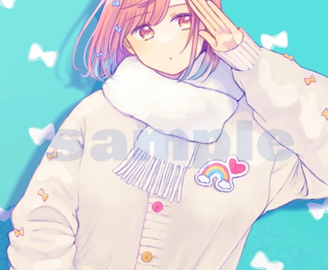 SNSなどに!可愛いイラストを描きます アイコンやサムネにお困りの方へ！使いやすいものを提供します。 イメージ1
