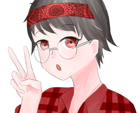アイコン、ヘッダー用のイラスト描きます 厚塗り風のタッチでイラストを制作します！ イメージ2