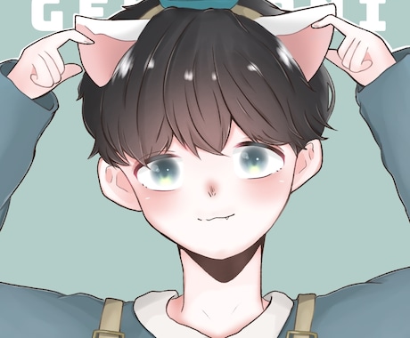 カチューシャをつけたアイコン描きます この中のもの以外でもお好きなカチューシャをどうぞ！ イメージ1