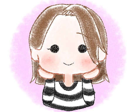 ほっぺもちもちのゆるふわイラスト描きます とてもかわいくアイコンや挿絵等に使えます！ イメージ1