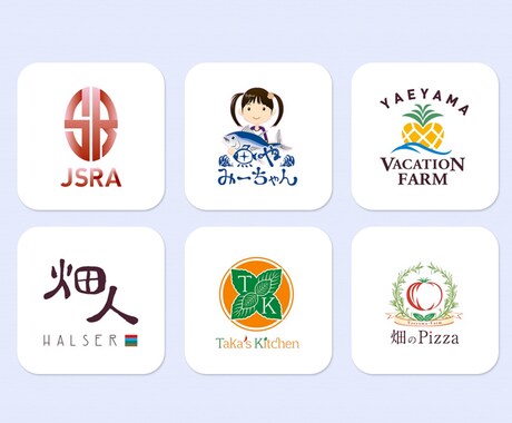あらゆるテイストのロゴデザインを制作いたします 企業さまから個人さま向けまで、幅広いロゴを制作いたします。 イメージ2