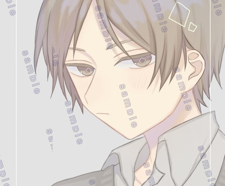 アイコン作成いたします SNSで使用するアイコンなどのイラストを作成します。 イメージ1