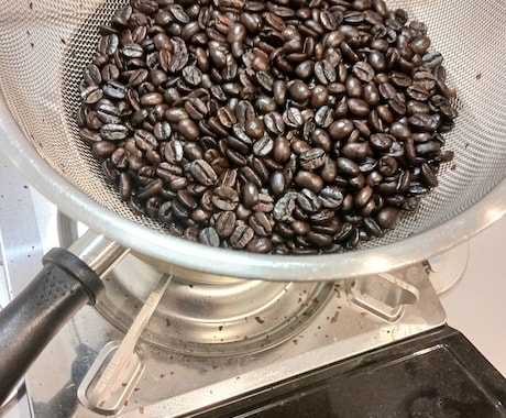 コーヒー豆自家焙煎の方法を教えます ビデオチャットで一番わかりやすくお伝えします！ イメージ1