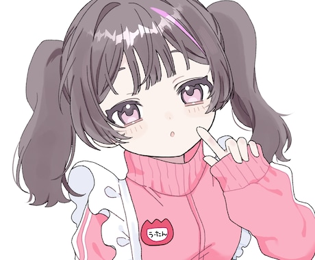 可愛い女の子のアイコン作成します！ます SNS、Youtubeどんな用途でも使用可能です♪ イメージ2