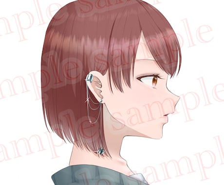 バストアップイラストをお描きします イメージに合ったキャラクターイラストをお届けします! イメージ1
